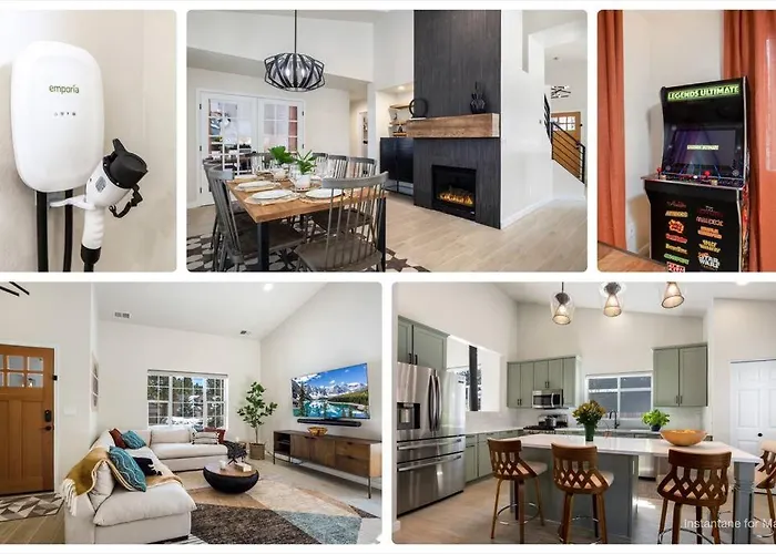 The Rock Trail House+renovated+modern+fireplace+ev+nice Yard Flagstaff